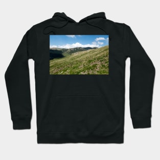 View from Bucegi mountains, Romania, Bucegi National Park Hoodie